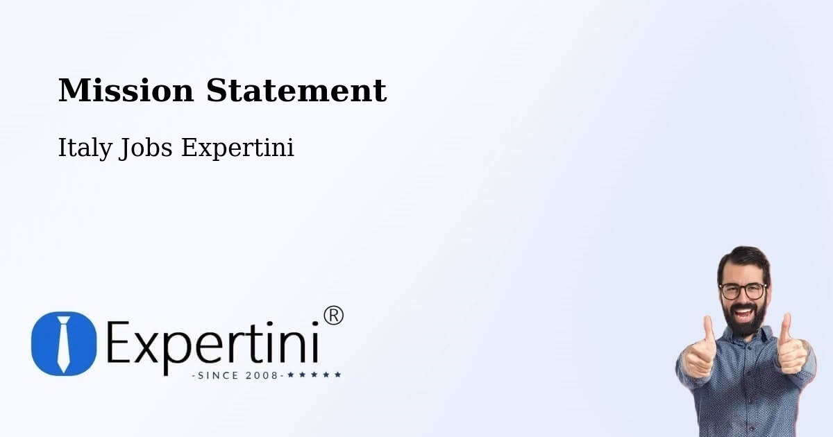 Corporate Mission – Termoli - Italy Jobs Expertini