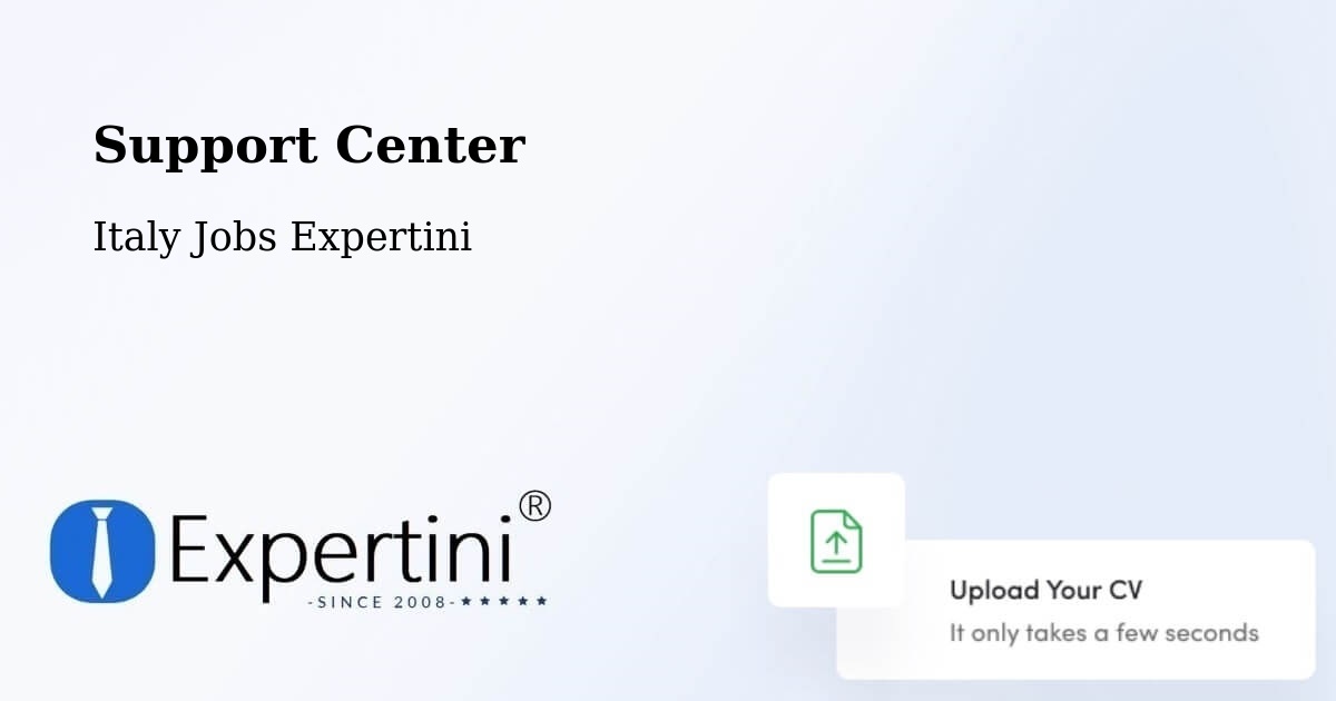 Support Services – Termoli - Italy Jobs Expertini